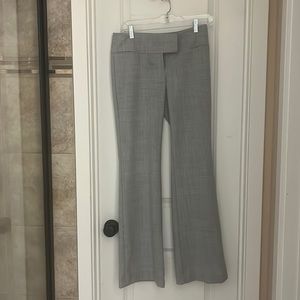 Express Editor Gray Wide Leg Dress Pants